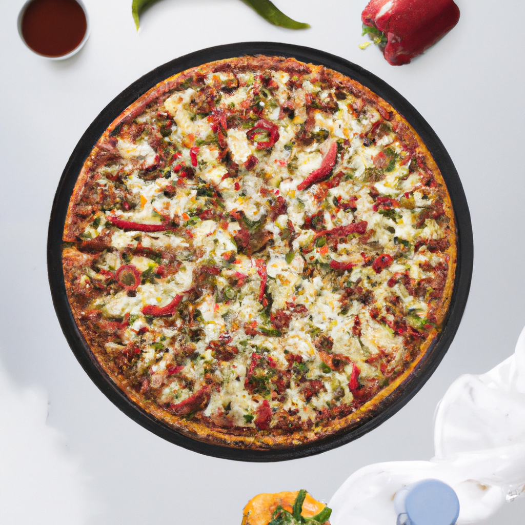 Heavenly Pizza Pie plated